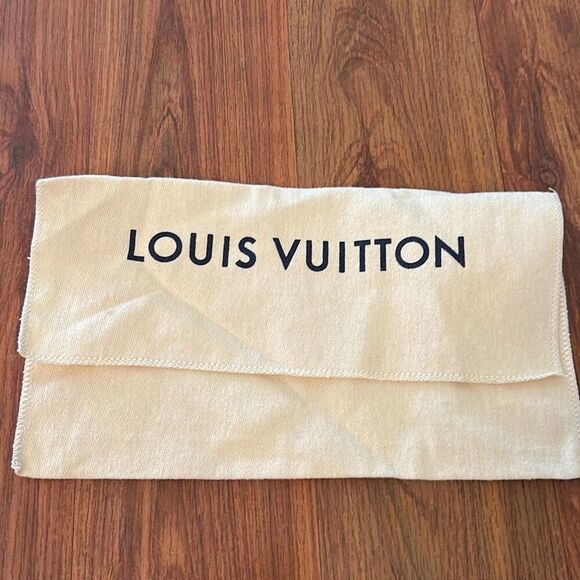 Louis Vuitton wallet beige dust bag small 9x5 twill - Picture 1 of 4